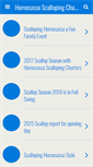 Mobile Screenshot of homosassascallopingcharters.com